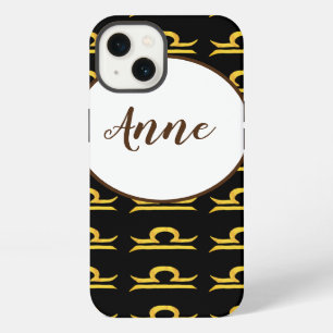 Waage, Balance Golden Sternzeichen Personalized iPhone 13 Hülle