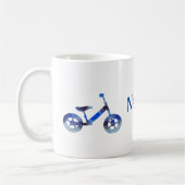 Waage Bike Aquarell Kaffeetasse (Links)
