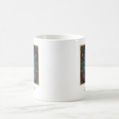 Waage Blau Himmelssternzeichen Kaffeetasse (Mittel)