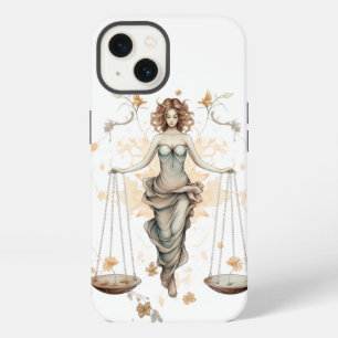 Waage-Dame iPhone 13 Hülle