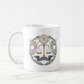 Waage Engel Waage Kaffeetasse (Links)