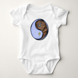 Waage & Erd-Affe Baby Strampler