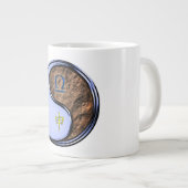 Waage & Erdaffe Jumbo-Tasse (Vorderseite Rechts)