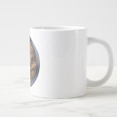 Waage & Erdaffe Jumbo-Tasse (Rechts)
