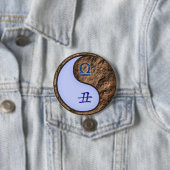 Waage & Erde Ochse Button (Beispiel)