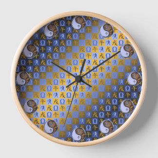 Waage & Erde Pferd Uhr