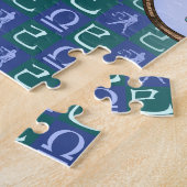 Waage & Erde Schlange Puzzle (Seite)