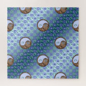 Waage & Erde Schlange Puzzle (Horizontal)
