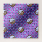 Waage & Erde-Schwein Puzzle (Horizontal)