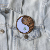 Waage & Erde Ziege Button (Beispiel)