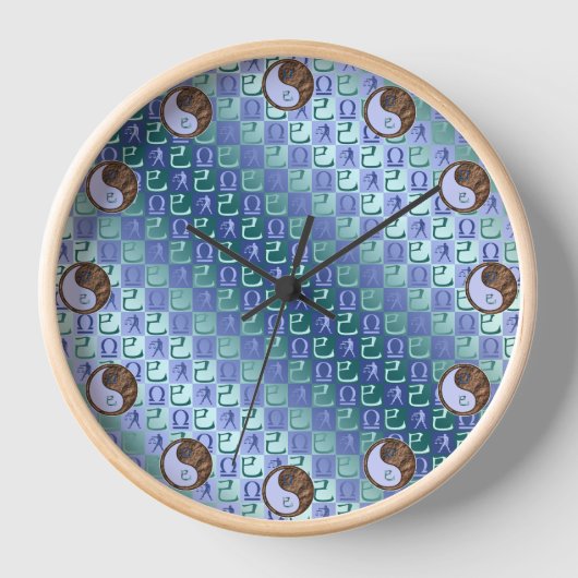 Waage & Erder Schlange Uhr (Vorderseite)