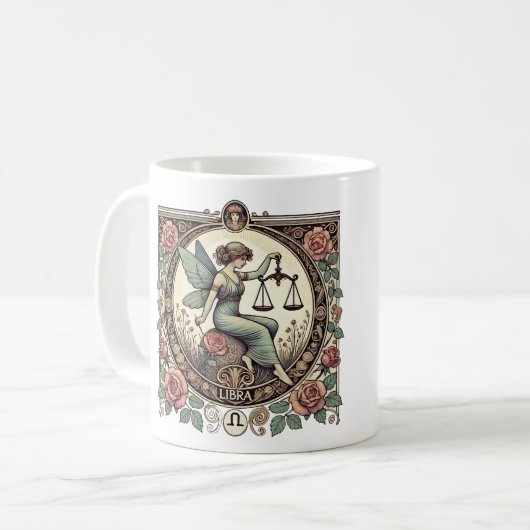 Waage Fee Kaffeetasse (Vorderseite Links)