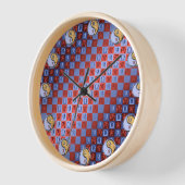 Waage & Feuer Tiger Uhr (Winkel)