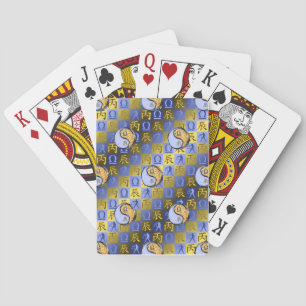 Waage & Feuerdrache Spielkarten