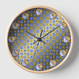 Waage & Feuerdrache Uhr