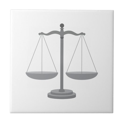 Waage Fliese (Vorderseite)