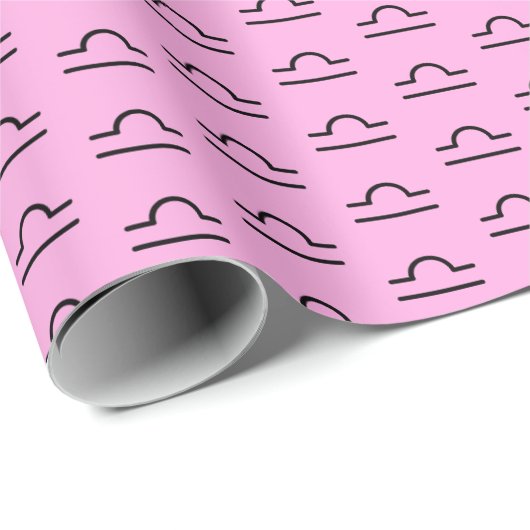 Waage Geschenkpapier (Rolleneckpunkt)