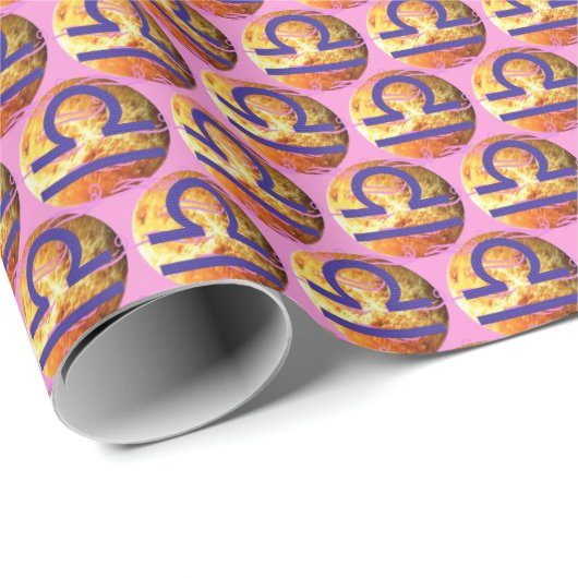 Waage Geschenkpapier (Rolleneckpunkt)