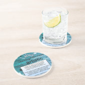 WAAGE-GRUSS SANDSTEIN UNTERSETZER (Seite)