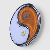 Waage & Holz Affe Große Wanduhr (Winkel)