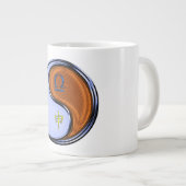 Waage & Holz Affe Jumbo-Tasse (Vorderseite Rechts)