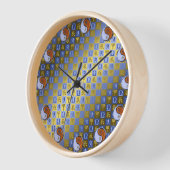 Waage & Holz-Drache Uhr (Winkel)
