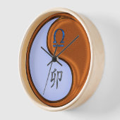 Waage & Holz-Hase Uhr (Winkel)