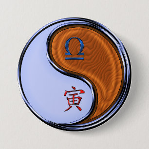 Waage & Holz Tiger Button