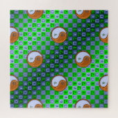 Waage & Holz Ziege Puzzle (Horizontal)