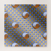 Waage & Holzratte Puzzle (Horizontal)