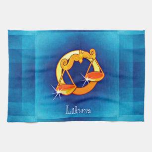Waage Horoskop Handtuch
