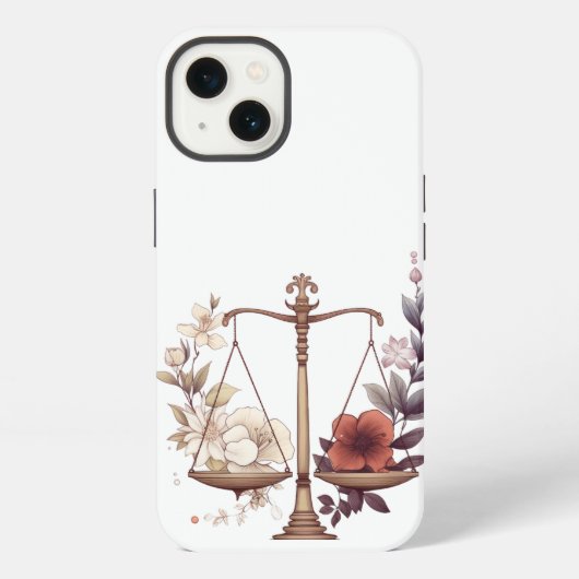 Waage iPhone Hülle (Rückseite)