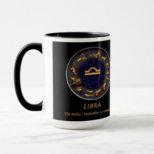 Waage-Kaffee-Tasse Pauls Whitehead astrologische Tasse