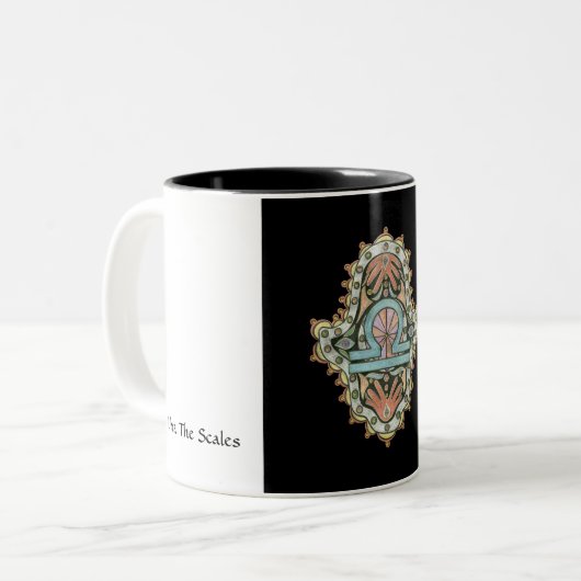 Waage Khamsa Tasse (Vorderseite Links)