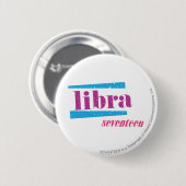 Waage lila button (Vorne & Hinten)