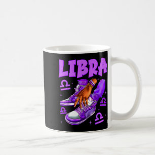 Waage Mädchen Geburtstag Schwarze Frauen Sneaker S Kaffeetasse
