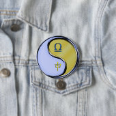 Waage & Metallaffe Button (Beispiel)