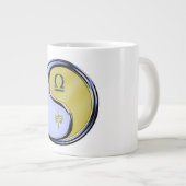 Waage & Metallaffe Jumbo-Tasse (Vorderseite Rechts)