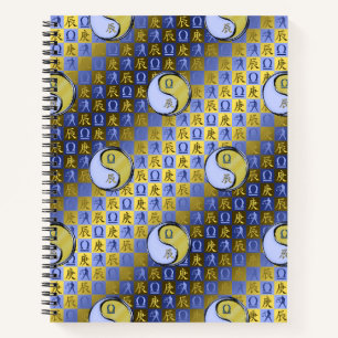 Waage & Metalldrache Notizblock