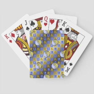 Waage & Metalldrache Spielkarten
