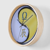 Waage & Metalldrache Uhr (Winkel)