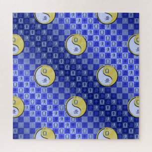 Waage & Metallener Ochse Puzzle