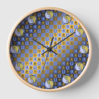 Waage & Metallpferd Uhr