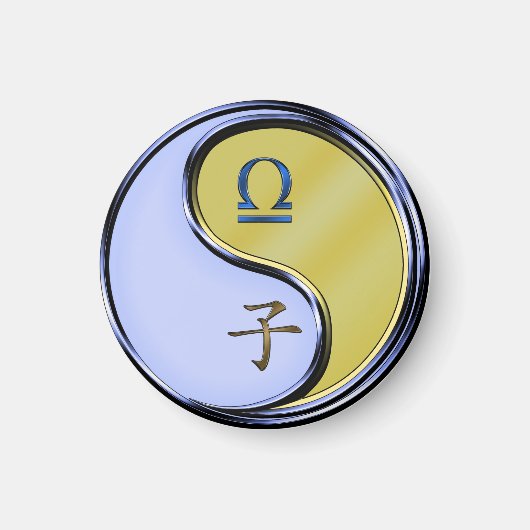 Waage & Metallratte Magnet (Vorne)