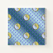 Waage & Metallschlange Notizblock (Rückseite)