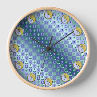 Waage & Metallschlange Uhr