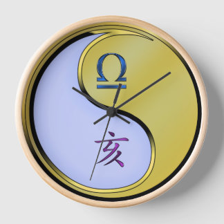 Waage & Metallschwein Uhr