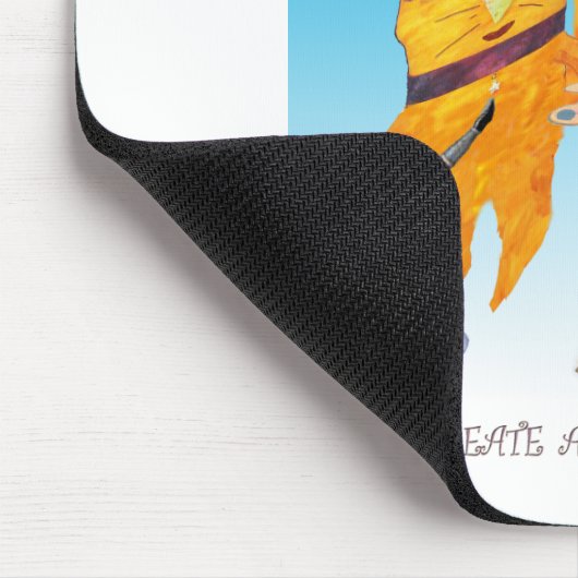 Waage-Mond Mousepad (Ecke)