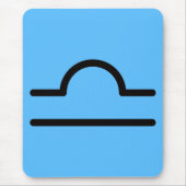 Waage Mousepad (Vorne)