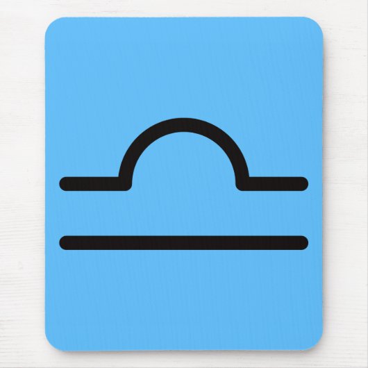 Waage Mousepad (Vorne)